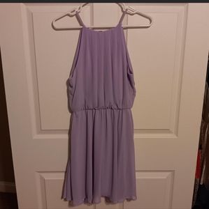Lush dress, light purple, size small